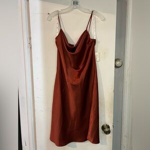 Cinnamon slip dress brand new with tags